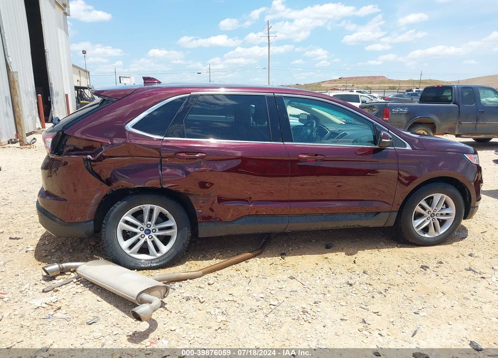 2018 FORD EDGE SEL VIN: 2FMPK3J9XJBC26677