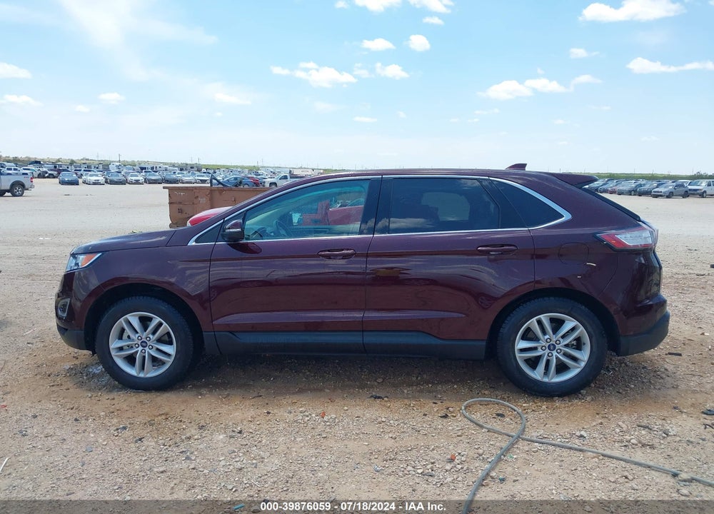 2018 FORD EDGE SEL VIN: 2FMPK3J9XJBC26677