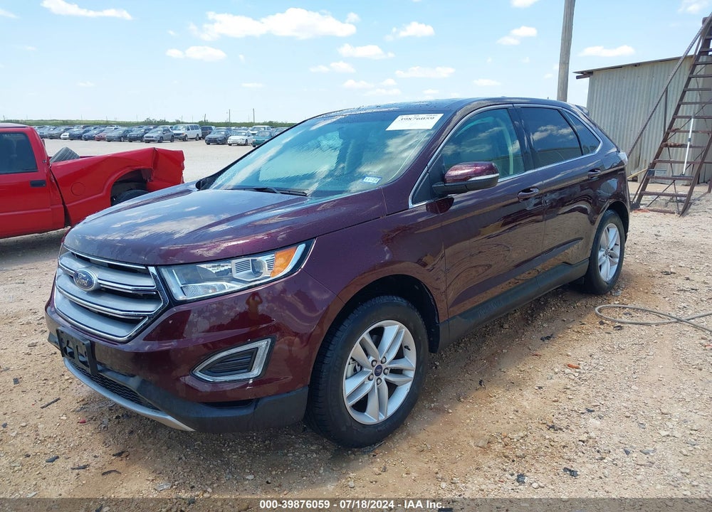 2018 FORD EDGE SEL VIN: 2FMPK3J9XJBC26677