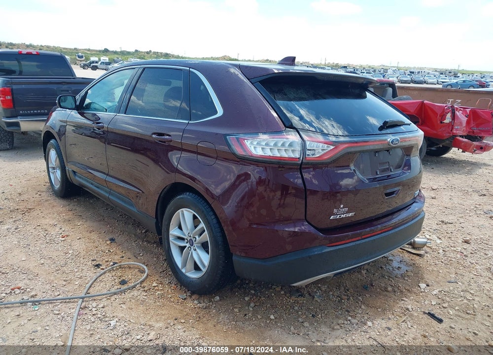 2018 FORD EDGE SEL VIN: 2FMPK3J9XJBC26677