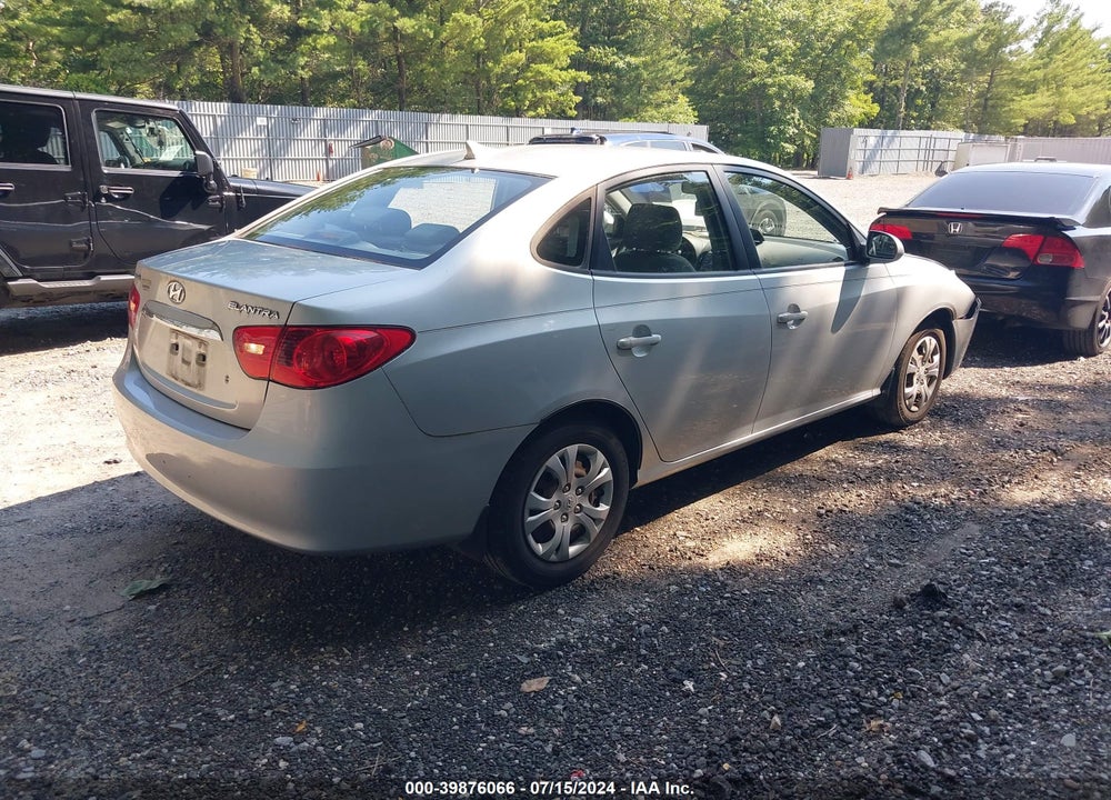 2010 HYUNDAI ELANTRA GLS VIN: KMHDU4AD7AU080739
