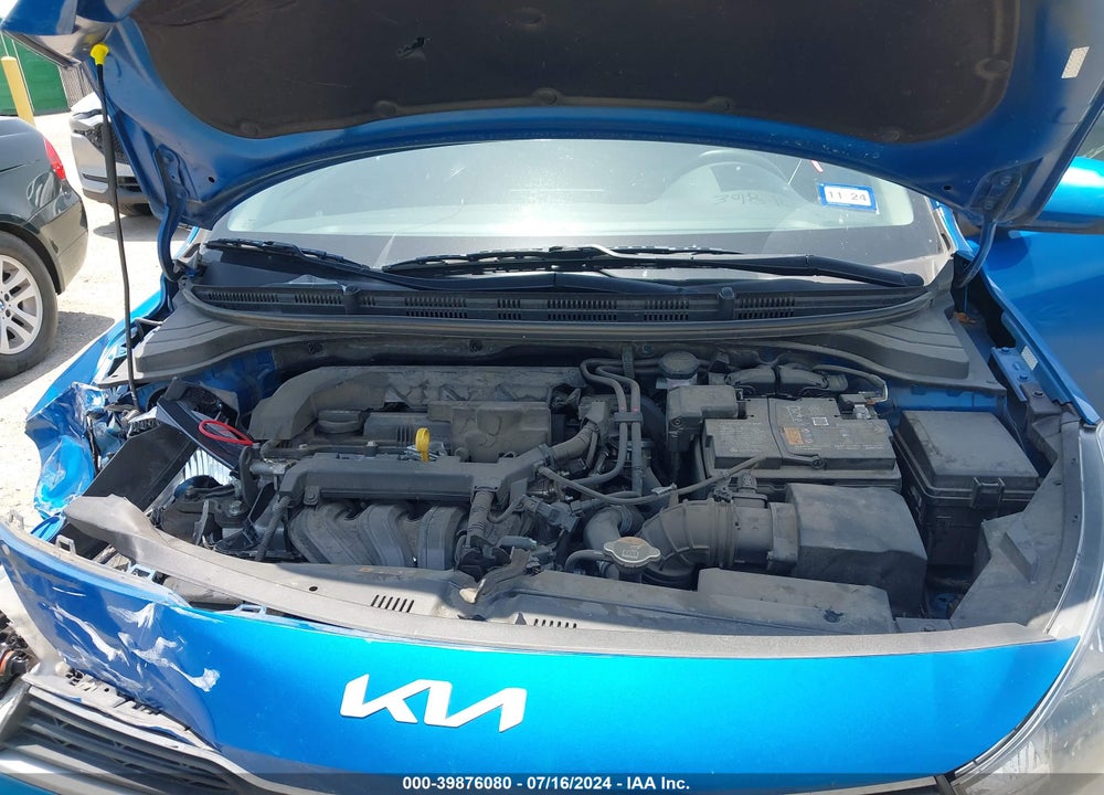 2022 KIA RIO S VIN: 3KPA24AD7NE443980