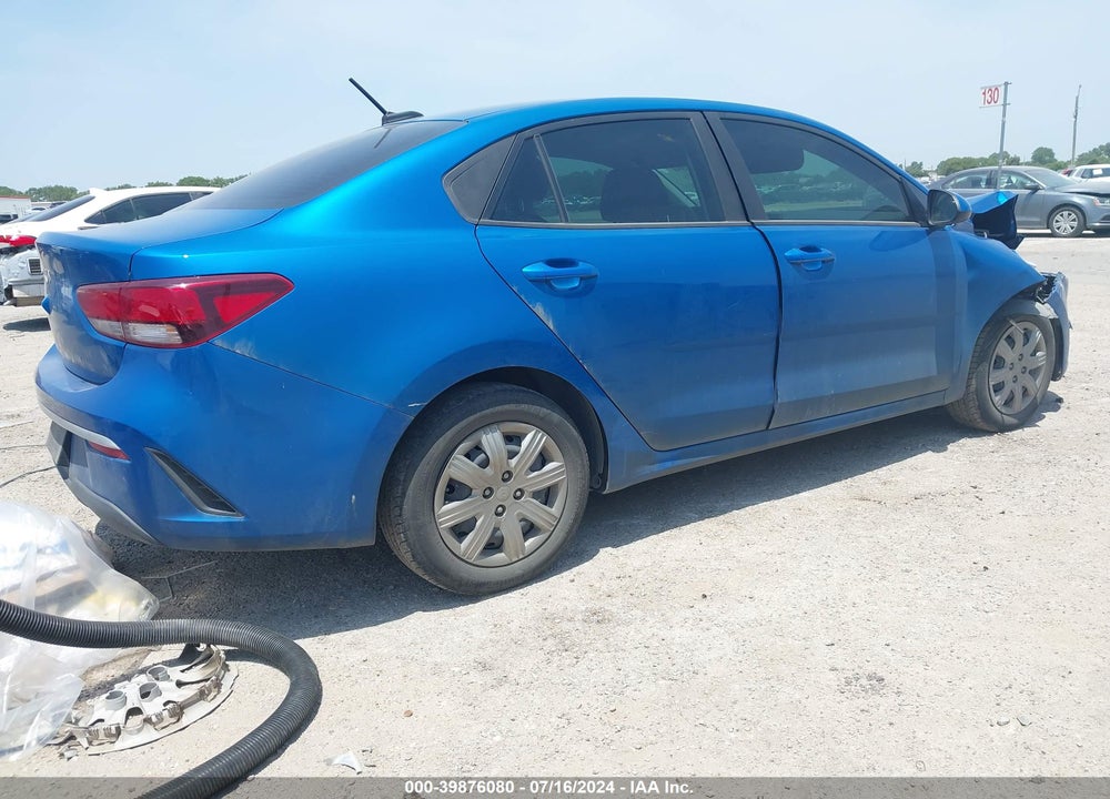 2022 KIA RIO S VIN: 3KPA24AD7NE443980