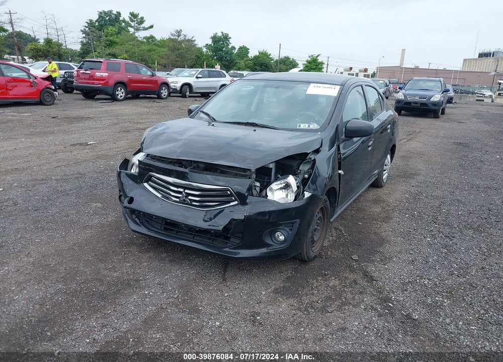 2019 MITSUBISHI MIRAGE G4 ES VIN: ML32F3FJ4KHF15182