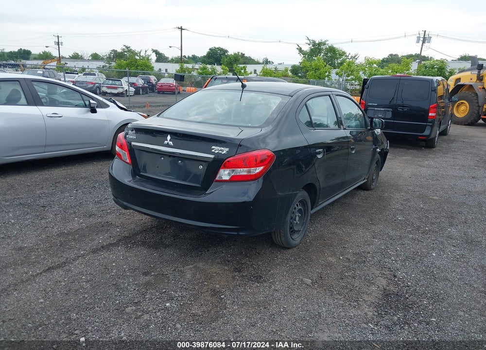 2019 MITSUBISHI MIRAGE G4 ES VIN: ML32F3FJ4KHF15182