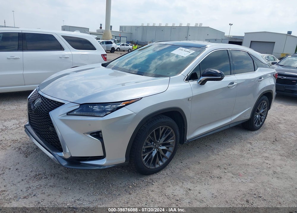 2019 LEXUS RX 450H F-SPORT VIN: 2T2BGMCA1KC030208
