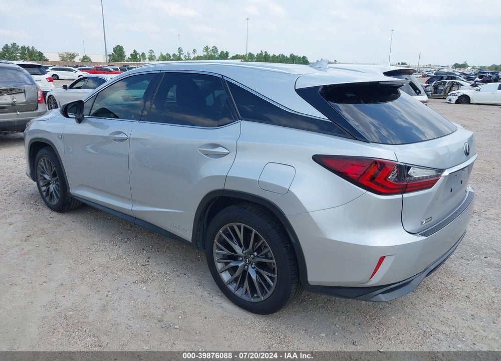 2019 LEXUS RX 450H F-SPORT VIN: 2T2BGMCA1KC030208