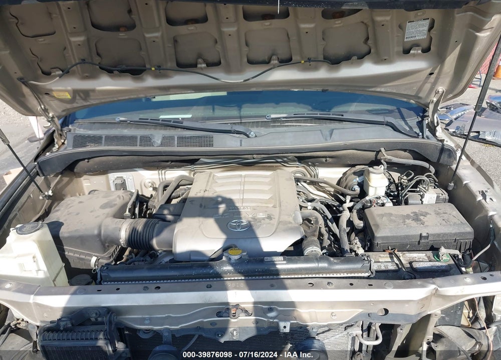 2008 TOYOTA TUNDRA SR5 5.7L V8 VIN: 5TFDV54148X070378