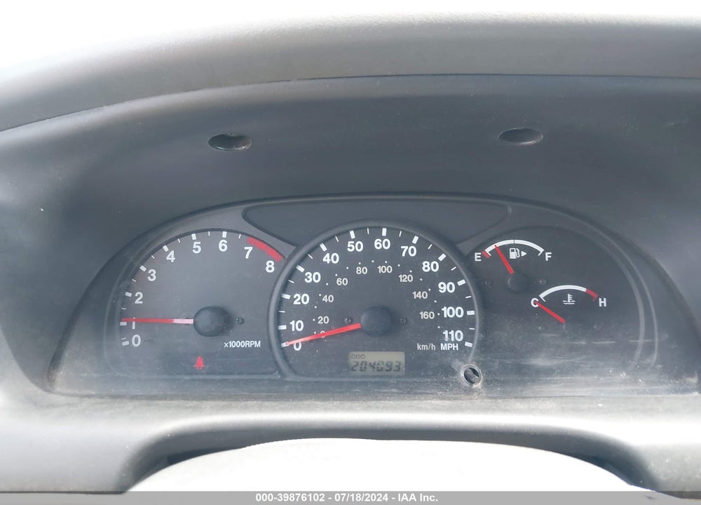 2004 CHEVROLET TRACKER ZR2 VIN: 2CNBJ734146915381