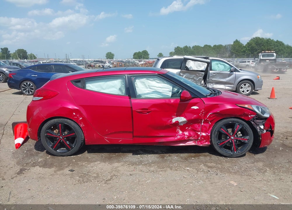 2016 HYUNDAI VELOSTER VIN: KMHTC6AD0GU248885