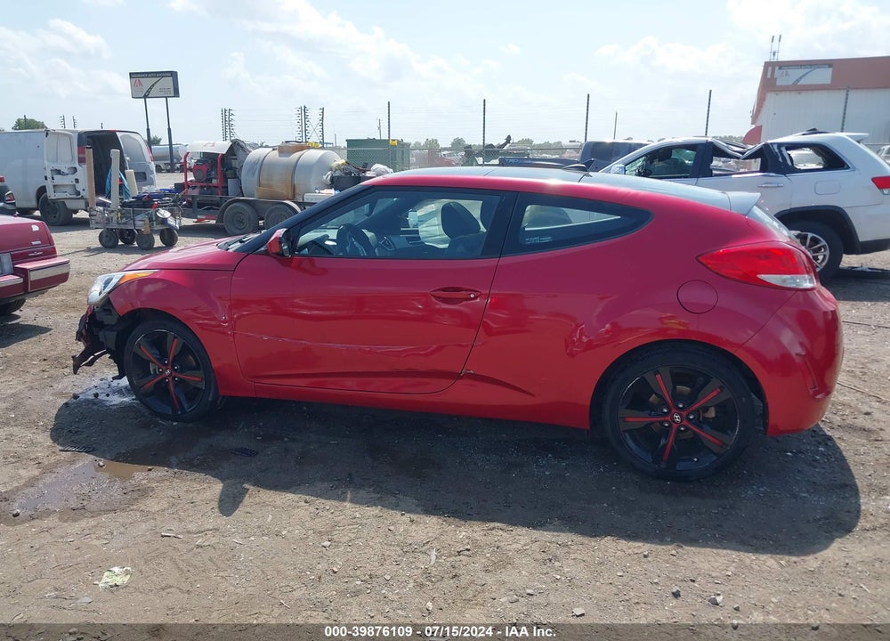 2016 HYUNDAI VELOSTER VIN: KMHTC6AD0GU248885
