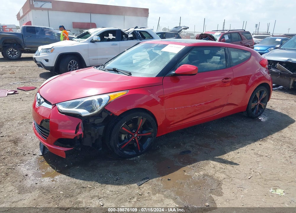 2016 HYUNDAI VELOSTER VIN: KMHTC6AD0GU248885