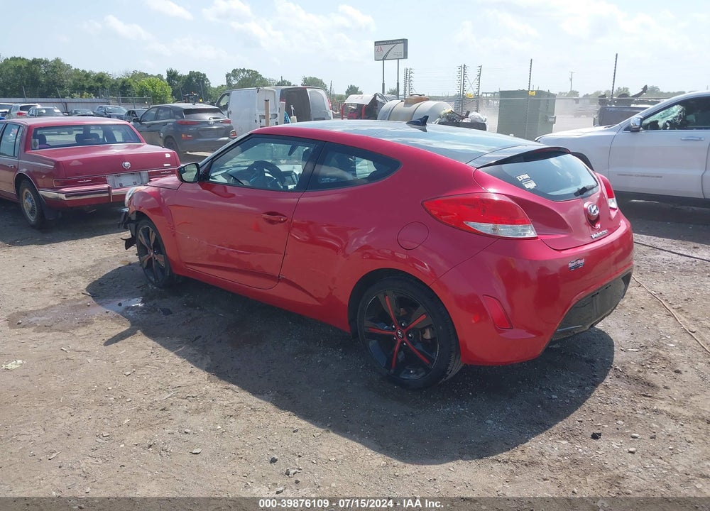 2016 HYUNDAI VELOSTER VIN: KMHTC6AD0GU248885