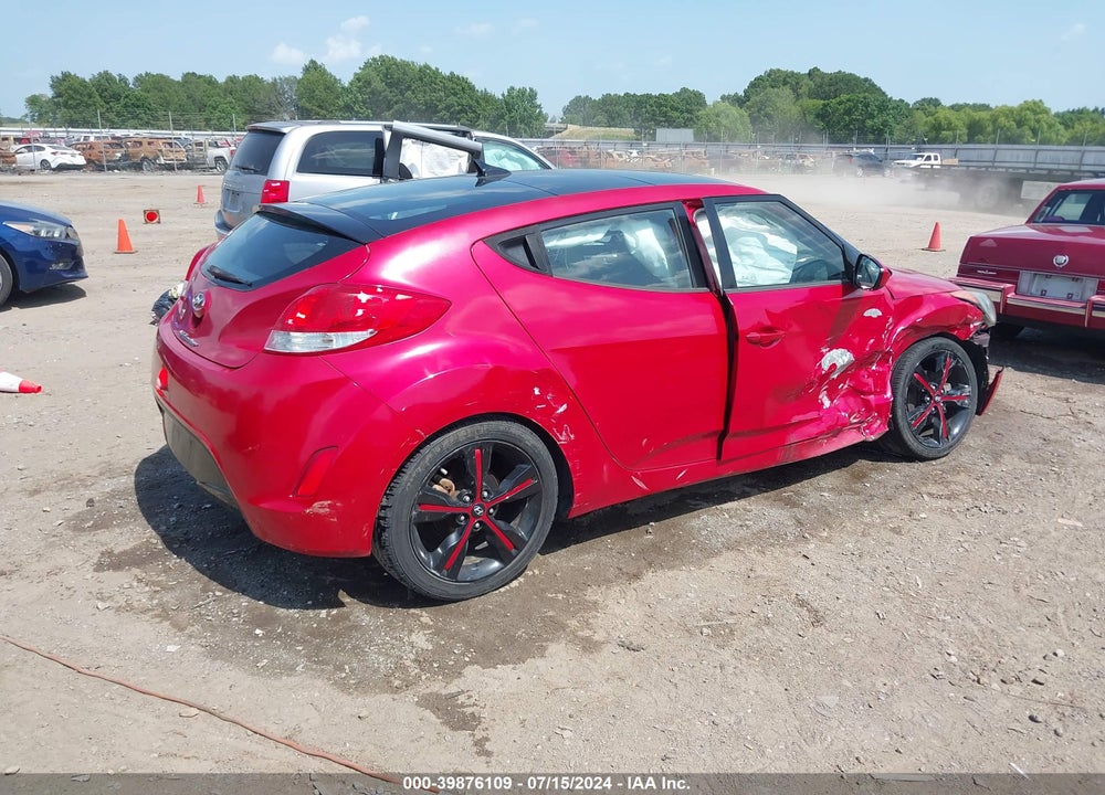 2016 HYUNDAI VELOSTER VIN: KMHTC6AD0GU248885
