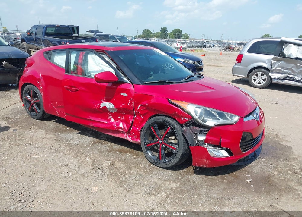 2016 HYUNDAI VELOSTER VIN: KMHTC6AD0GU248885