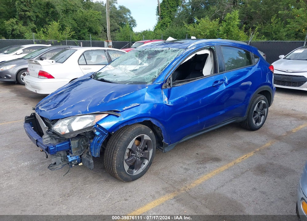 2018 HONDA HR-V EX-L VIN: 3CZRU6H77JM724194