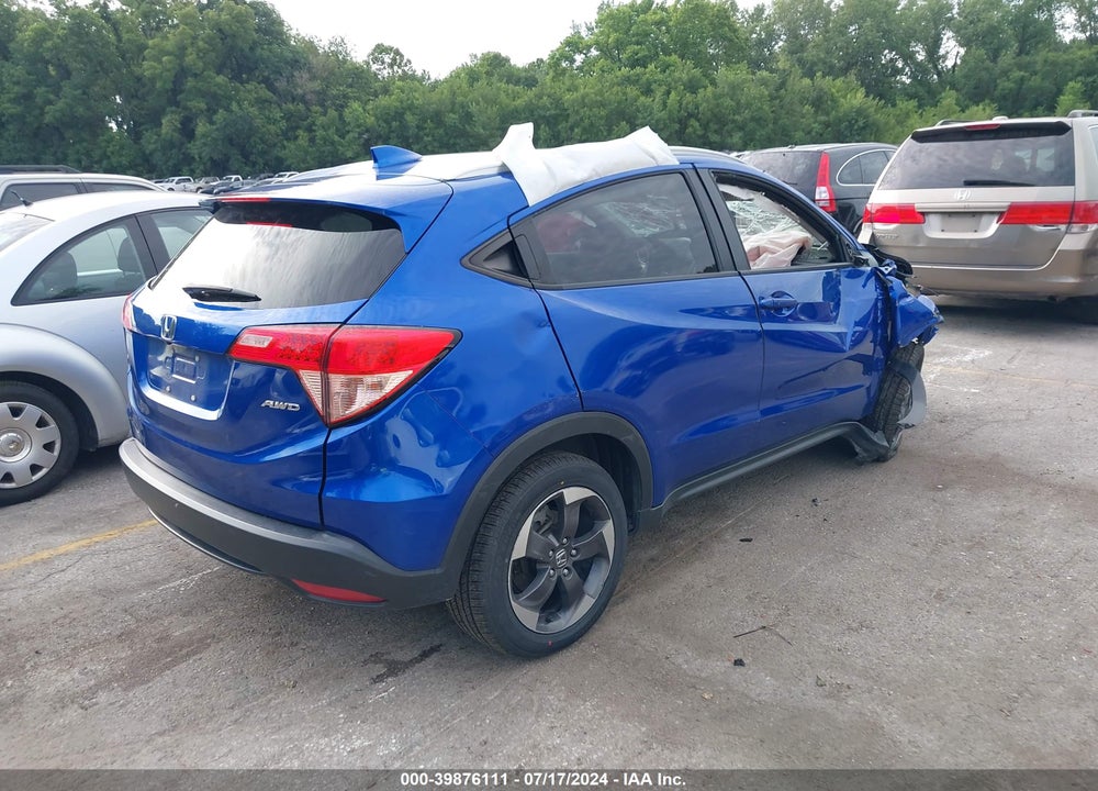 2018 HONDA HR-V EX-L VIN: 3CZRU6H77JM724194