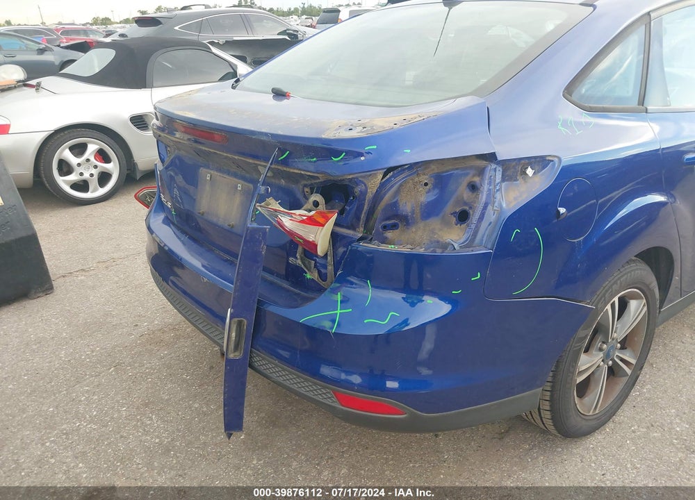 2012 FORD FOCUS SE VIN: 1FAHP3F25CL354999