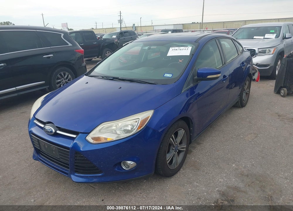 2012 FORD FOCUS SE VIN: 1FAHP3F25CL354999
