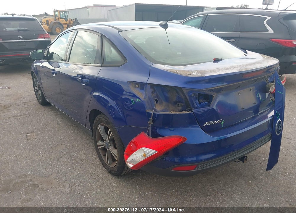 2012 FORD FOCUS SE VIN: 1FAHP3F25CL354999