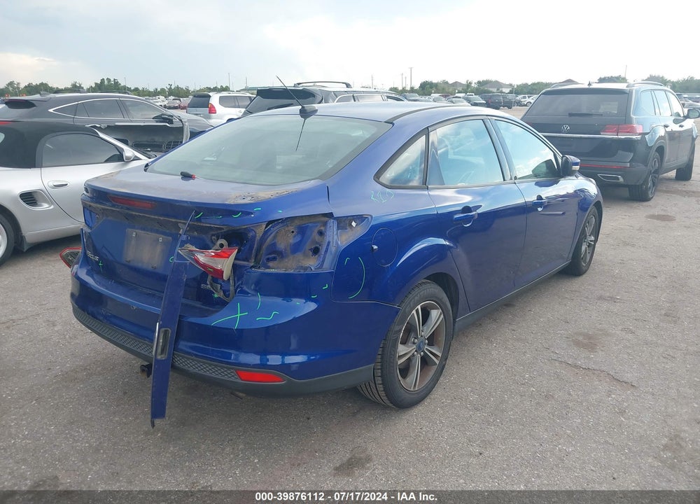 2012 FORD FOCUS SE VIN: 1FAHP3F25CL354999