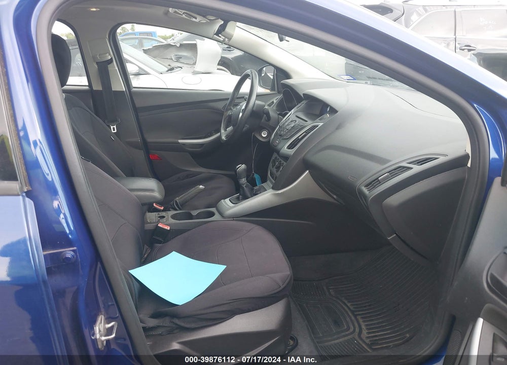 2012 FORD FOCUS SE VIN: 1FAHP3F25CL354999