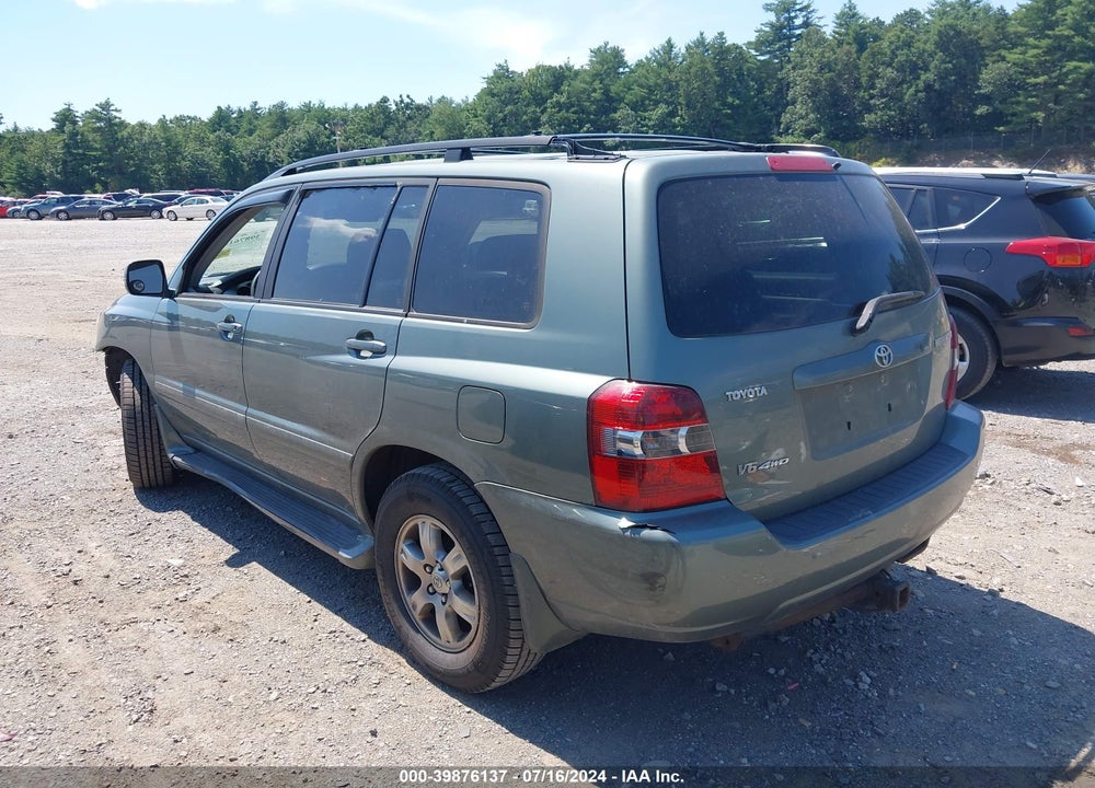 2004 TOYOTA HIGHLANDER V6 VIN: JTEEP21A740058855