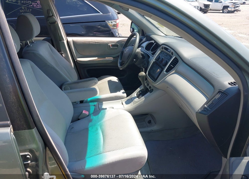 2004 TOYOTA HIGHLANDER V6 VIN: JTEEP21A740058855