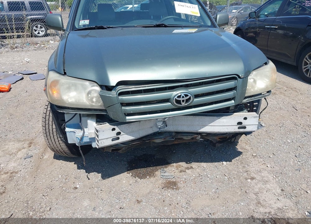 2004 TOYOTA HIGHLANDER V6 VIN: JTEEP21A740058855
