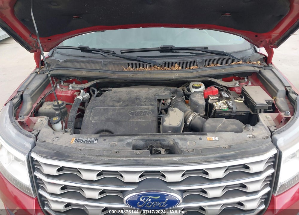 2017 FORD EXPLORER XLT VIN: 1FM5K7D83HGD11770