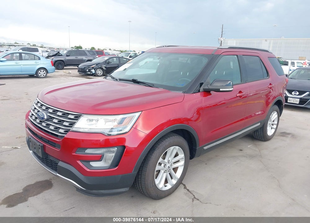 2017 FORD EXPLORER XLT VIN: 1FM5K7D83HGD11770