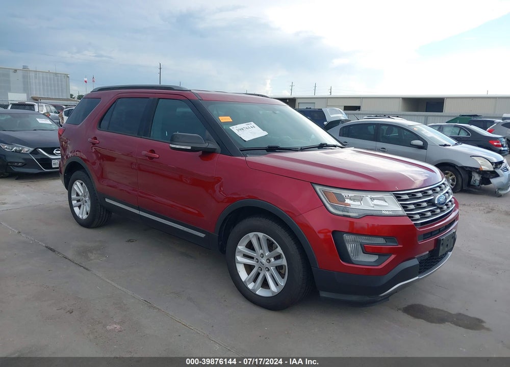 2017 FORD EXPLORER XLT VIN: 1FM5K7D83HGD11770