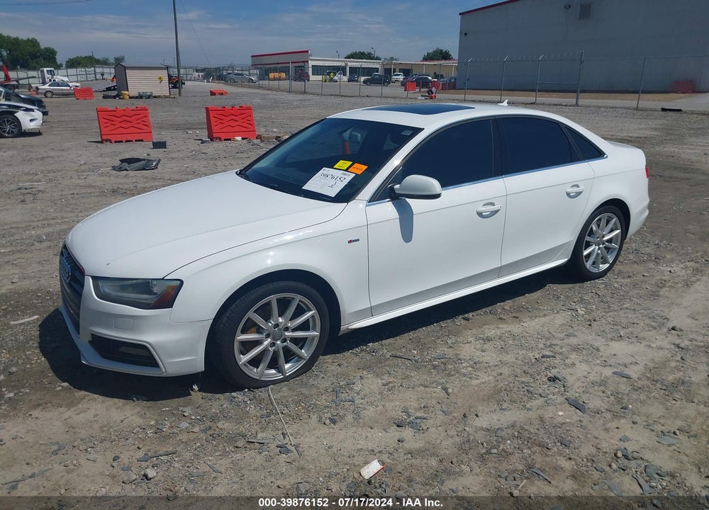 2015 AUDI A4 2.0T PREMIUM VIN: WAUAFAFL2FN007146