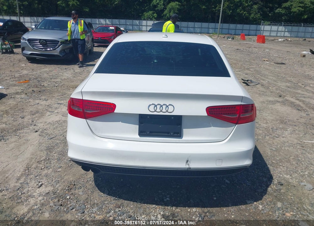 2015 AUDI A4 2.0T PREMIUM VIN: WAUAFAFL2FN007146