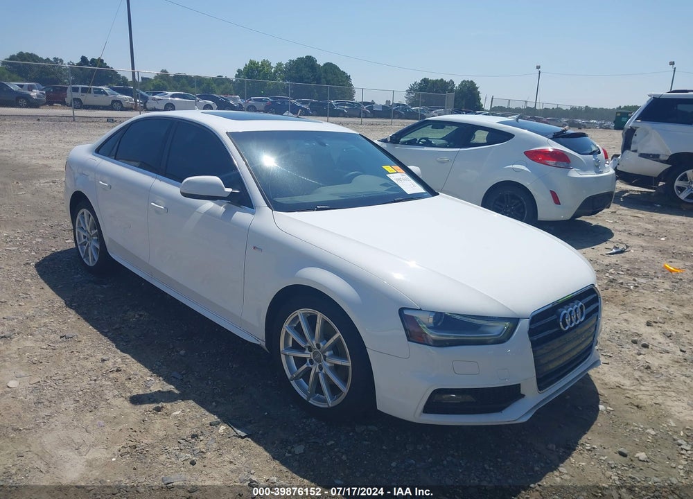 2015 AUDI A4 2.0T PREMIUM VIN: WAUAFAFL2FN007146