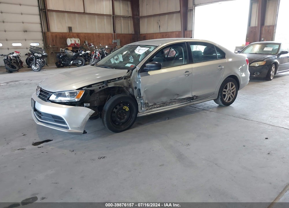 2015 VOLKSWAGEN JETTA 2.0L S VIN: 3VW2K7AJ3FM221243