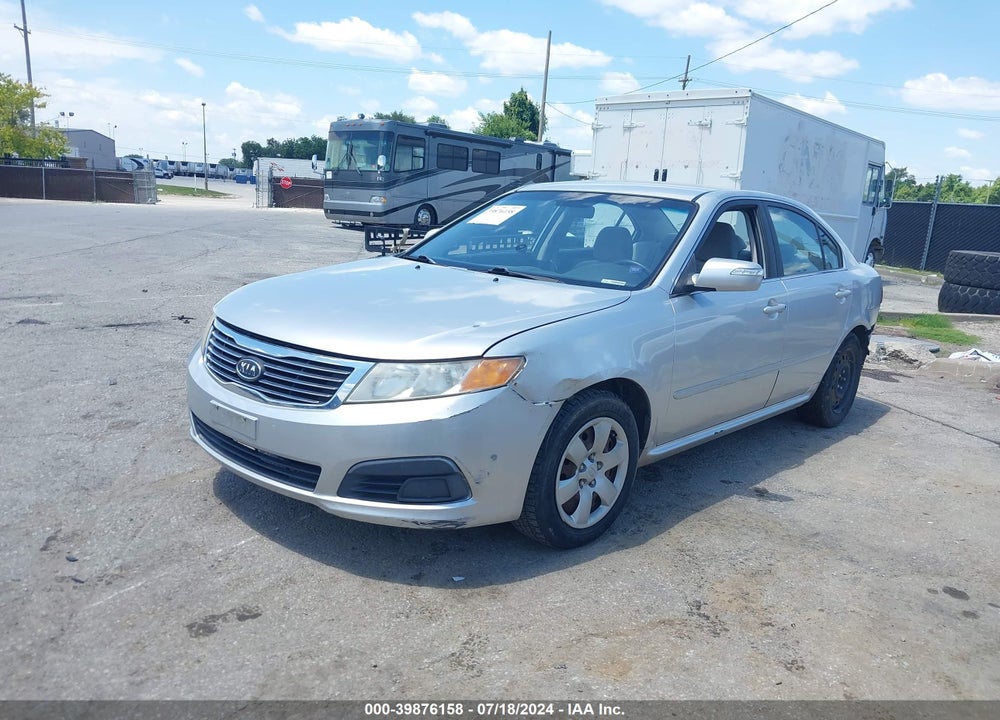 2010 KIA OPTIMA LX VIN: KNAGG4A8XA5374364