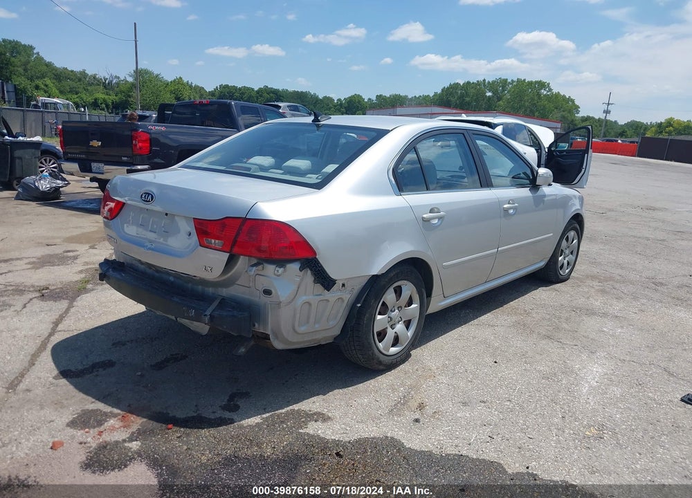 2010 KIA OPTIMA LX VIN: KNAGG4A8XA5374364