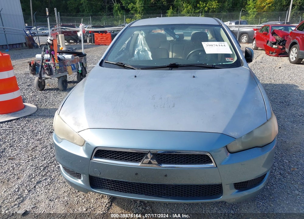2008 MITSUBISHI LANCER DE/ES VIN: JA3AU26U08U037762