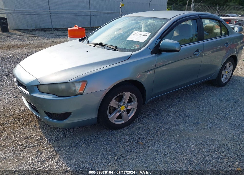 2008 MITSUBISHI LANCER DE/ES VIN: JA3AU26U08U037762