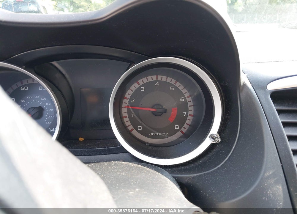2008 MITSUBISHI LANCER DE/ES VIN: JA3AU26U08U037762