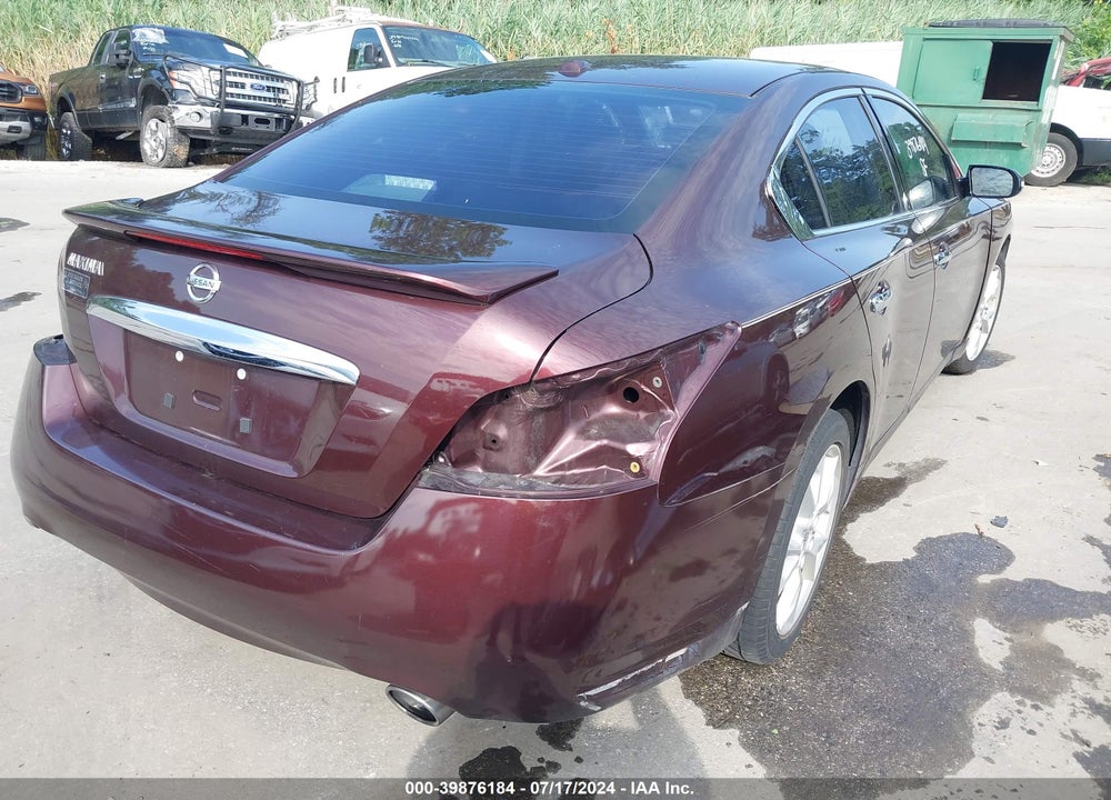2014 NISSAN MAXIMA 3.5 SV VIN: 1N4AA5AP4EC430801