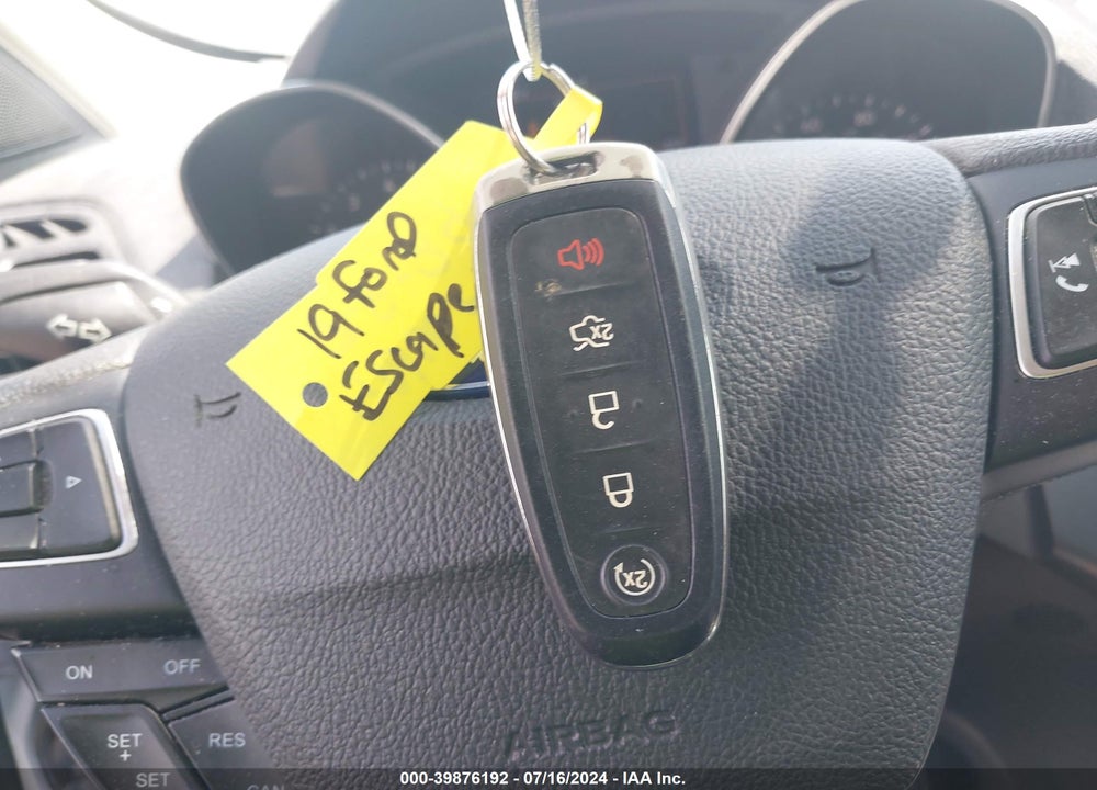 2019 FORD ESCAPE VIN: 1FMCU9GD0KUC00012