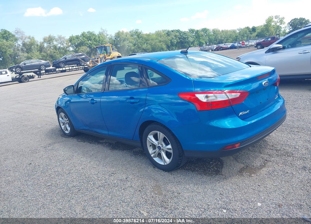 2014 FORD FOCUS SE VIN: 1FADP3F20EL234884