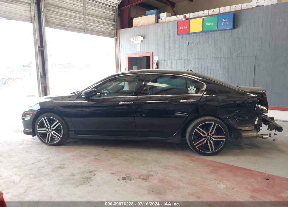 2017 HONDA ACCORD TOURING V6 VIN: 1HGCR3F91HA037561