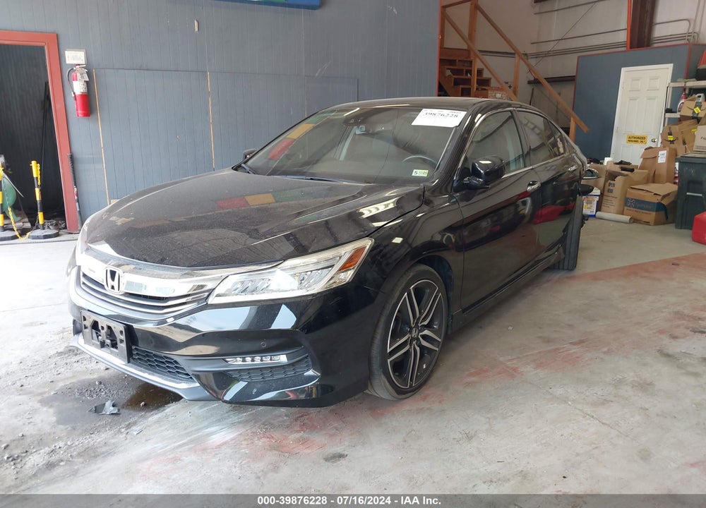 2017 HONDA ACCORD TOURING V6 VIN: 1HGCR3F91HA037561