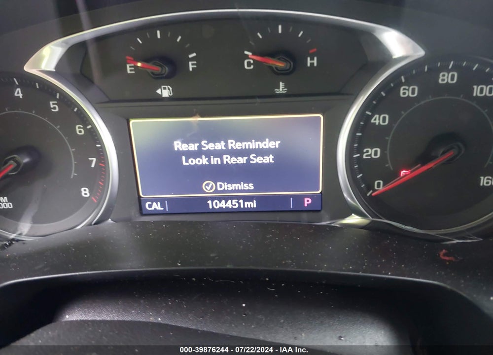 2020 CHEVROLET TRAVERSE FWD LT CLOTH VIN: 1GNERGKW6LJ115391