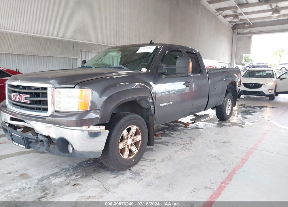 2010 GMC SIERRA 1500 SLE VIN: 1GTSKVE01AZ287533