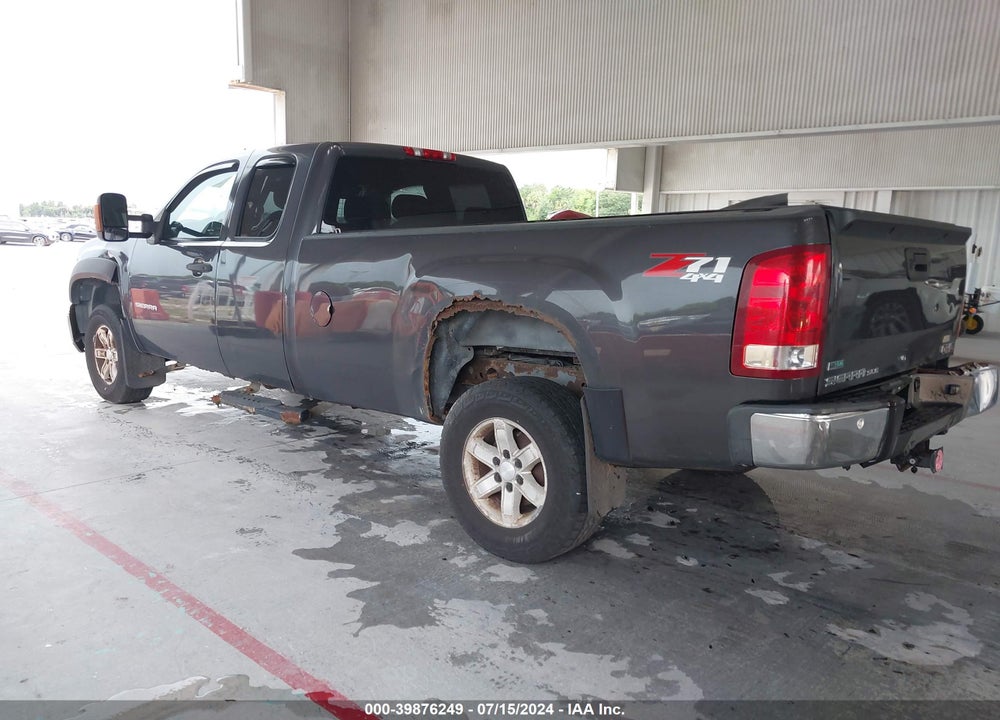 2010 GMC SIERRA 1500 SLE VIN: 1GTSKVE01AZ287533