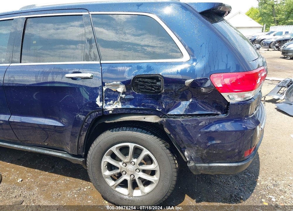 2015 JEEP GRAND CHEROKEE LIMITED VIN: 1C4RJFBGXFC697542